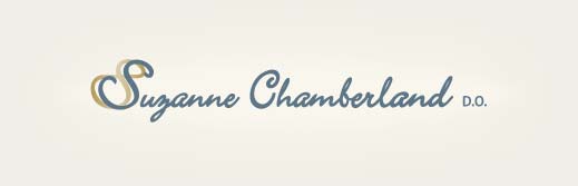 Suzanne Chamberland, Ostéopathe. Logo